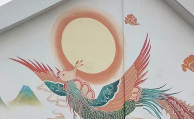 乡村绘画美丽乡村墙体彩绘