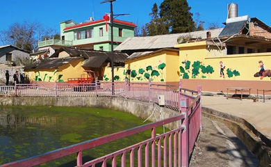 乡村委会的墙画_美丽乡村墙体彩绘