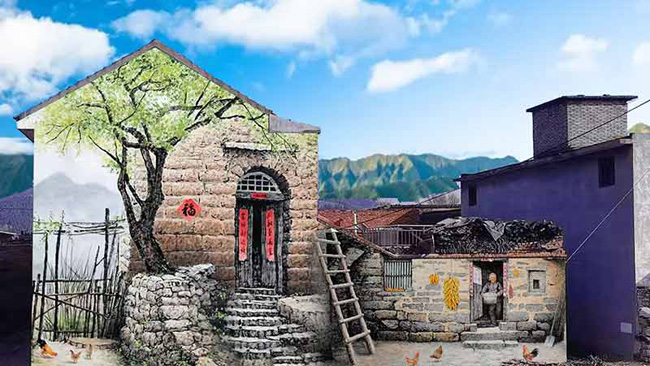 安徽美丽乡村墙绘