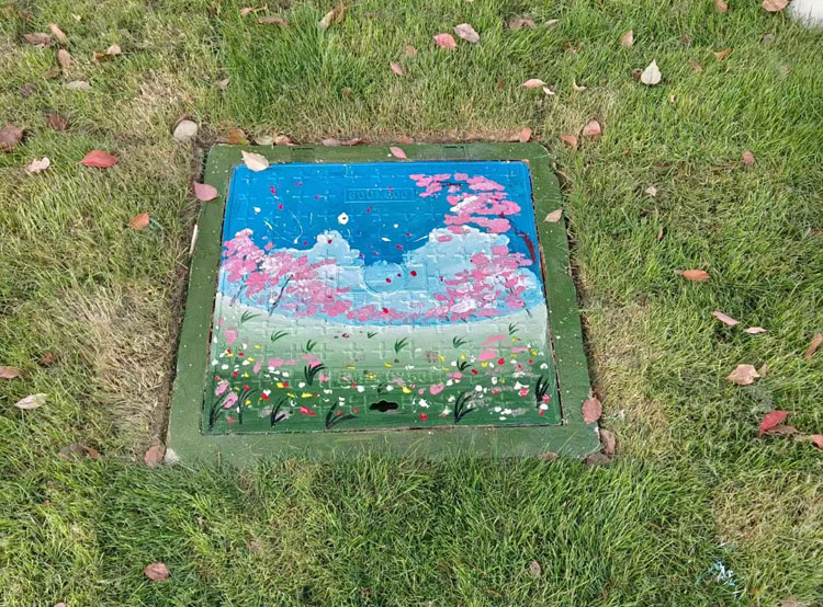 合肥造井盖彩绘