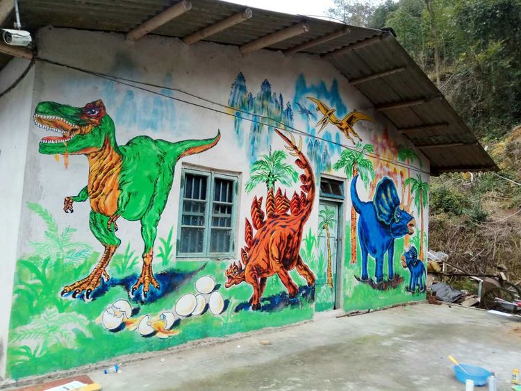 合肥手绘墙画定制