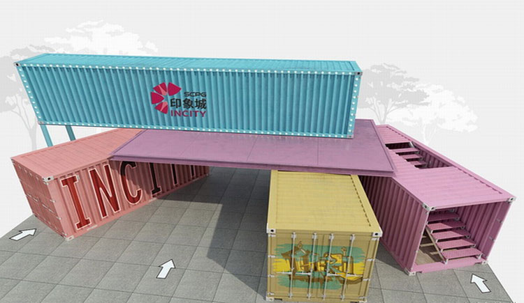 集装箱彩绘图
