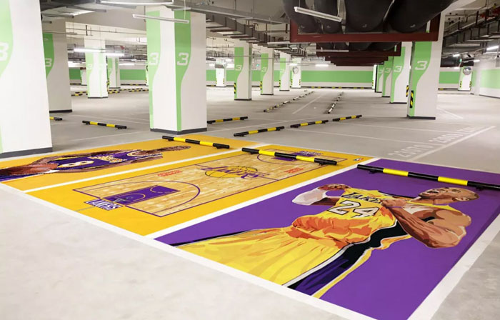 合肥地下停车位彩绘公司