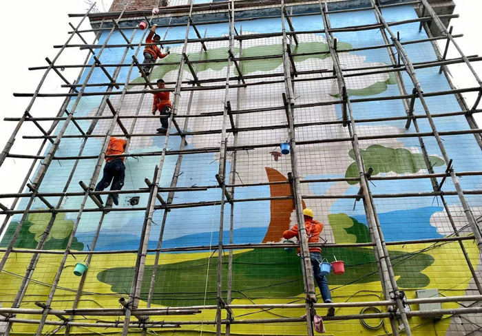 幼儿园墙体彩绘